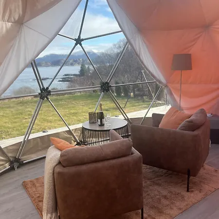 Idyllic Accommodation In Dome Near Sandy Beach * Langenes (Agder)