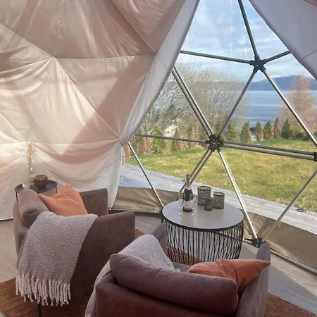 Idyllic Accommodation In Dome Near Sandy Beach *