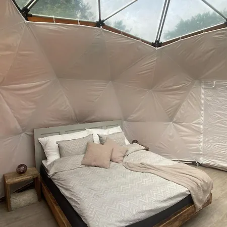 Idyllic Accommodation In Dome Near Sandy Beach *